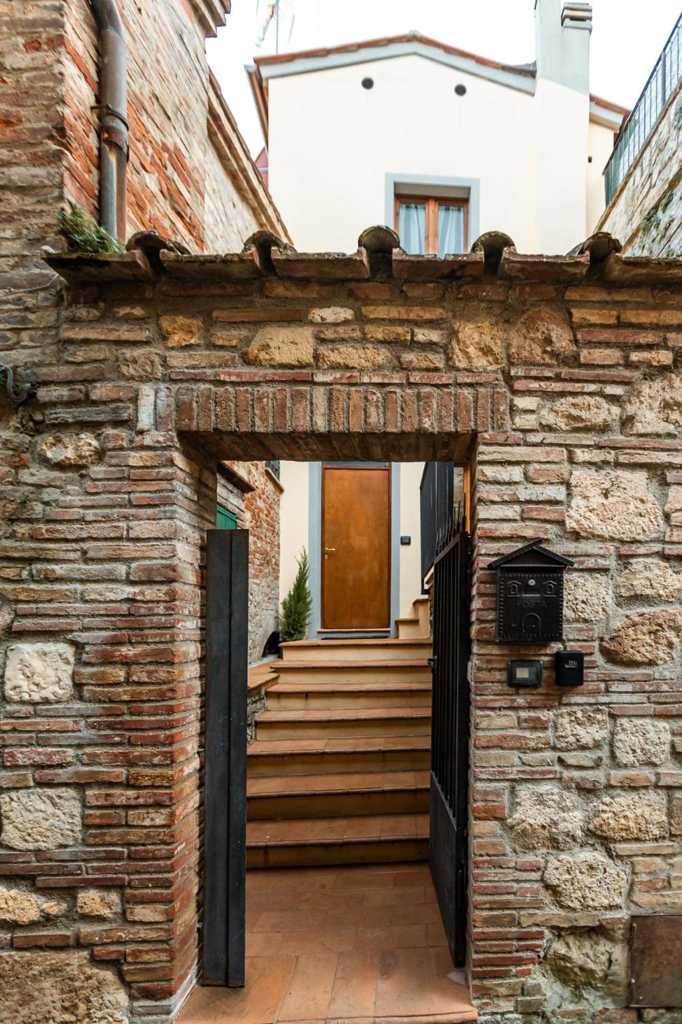 Ferienwohnung La Casa Dello Sdrucciolo Montepulciano Stazione Exterior foto